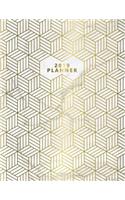 2019 Planner: Marble Gold Weekly Planner 2019 - Weekly Views with To-Do Lists, Funny Holidays & Inspirational Quotes - 2019 Organizer with Vision Board, Notes and(2019 12-Month Daily Weekly Monthly Planner, Organizer, Agend)