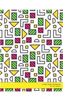 Graph Paper Notebook 1/2 Inch Squares