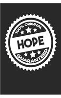 Hope 100% Original Guaranteed: Personalized 6x9 Password Logbook for Hope