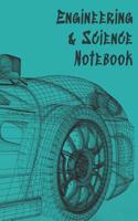 Engineering & Science Notebook: Graph Paper Quad Ruled Math Graphing Composition Book for Students, Architects, and Engineers