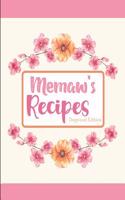 Memaw's Recipes Dogwood Edition