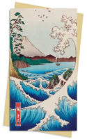 Hiroshige: Sea at Satta Greeting Card Pack