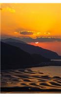 Sunset on the Japanese Coast journal: Take Notes, Write Down Memories in this 150 Page Lined Journal