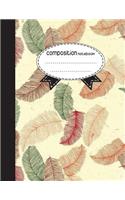 Composition Notebook, 8.5 x 11, 110 pages: Boho Style: (School Notebooks)