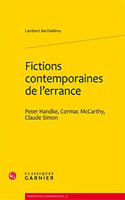 Fictions Contemporaines de l'Errance