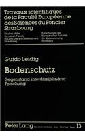 Bodenschutz