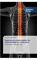 Ergonomics intervention for work-related low back pain