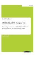 ARS GRATIA ARTIS - l'art pour l'art