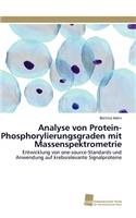 Analyse von Protein-Phosphorylierungsgraden mit Massenspektrometrie