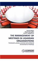 The Management of Meetings in Ugandan Organizations