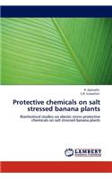 Protective chemicals on salt stressed banana plants