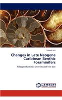 Changes in Late Neogene Caribbean Benthic Foraminifers