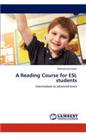 Reading Course for ESL students