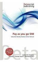 Pay as You Go Sim: (English)