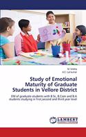 Study of Emotional Maturity of Graduate Students in Vellore District