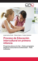 Proceso de Educación Intercultural en primera infancia