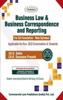 Business Law & Business Correspondence and Reporting for CA Foundation New Syllabus [Paperback] G.Sekar & B. Saravana Prasath