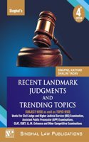 singhal's Recent Landmarks Judgements and Trending Topics (Subject Wise as well as Topic Wise)