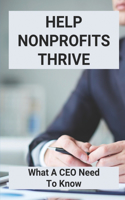 Help Nonprofits Thrive