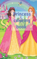 Princess coloring book