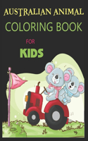 Australian Animal Coloring Book For Kids
