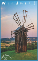 Windmill 2021 Wall Calendar: Official Farm Windmill Calendar 2021