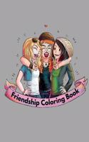 Friendship coloring book