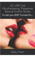 23 VERY Hot Mouthwatering Threesome Bisexual Erotica Stories