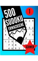 Sudoku Erwachsene SCHWER 1