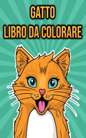 Gatto Libro da Colorare: per Bambini e Adulti - regalo di gatto per ragazze e ragazzi