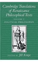 Cambridge Translations of Renaissance Philosophical Texts