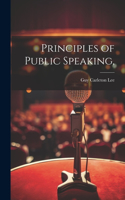 Principles of Public Speaking,