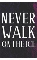 Never Walk On The Ice