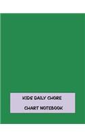 Kids Daily Chore Chart Notebook
