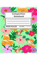 Composition Notebook Wide Ruled