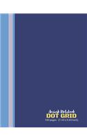 Amiesk Notebook - Dot Grid Notebook - 140 pages (7.44 x 9.69 inch)