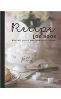 Recipe Log Book