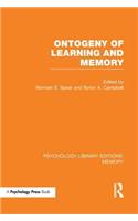 Ontogeny of Learning and Memory (PLE: Memory)