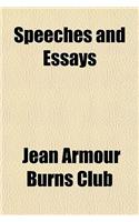 Speeches and Essays