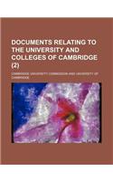 Documents Relating to the University and Colleges of Cambridge (2)