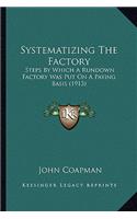 Systematizing The Factory: Steps By Which A Rundown Factory Was Put On A Paying Basis (1913)(English)