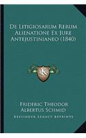 de Litigiosarum Rerum Alienatione Ex Jure Antejustinianeo (1840)