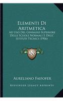 Elementi Di Aritmetica