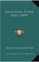 Einleitung In Die Bibel (1889)