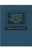 The Ingenious Gentleman Don Quixote of La Mancha, Volume 4