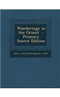 Wanderings in the Orient - Primary Source Edition