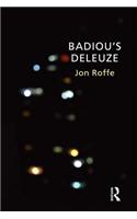 Badiou's Deleuze