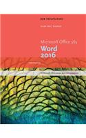 New Perspectives Microsoft Office 365 & Word 2016
