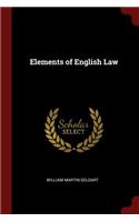 Elements of English Law