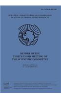 Report of the Thirty-third Meeting of the Scientific Committee: Hobart, Australia, 20 to 24 October 2014